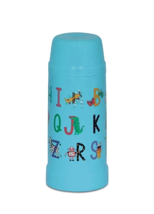 Mor - Garrafa Térmica Alfabeto Azul 300 Ml - MOR