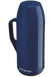 Garrafa Trmica em Pltico Azul