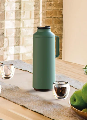 Garrafa Térmica Tramontina (Verde) 1l - TRAMONTINA