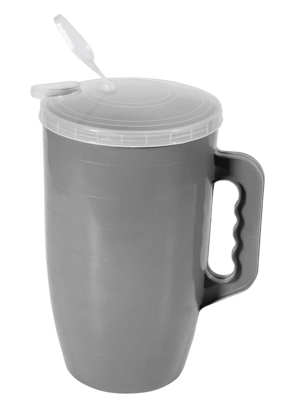 Lar e Lazer - Jarra Graduada Cinza 4 Litros