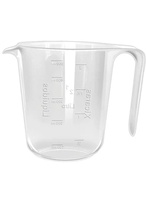 Lar e Lazer - Jarra Medidora Graduada 1l Transparente - LAR E LAZER