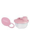 Kit Porta Leite com Porta Chupeta Rosa