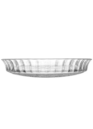 Lar e Lazer - Prato para Bolo de Vidro Angel 30x6 - Lyor - LAR E LAZER