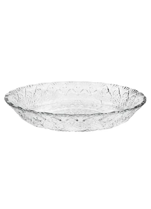 Lar e Lazer - Prato para Bolo de Vidro King 30 cm 1 Peça - LAR E LAZER