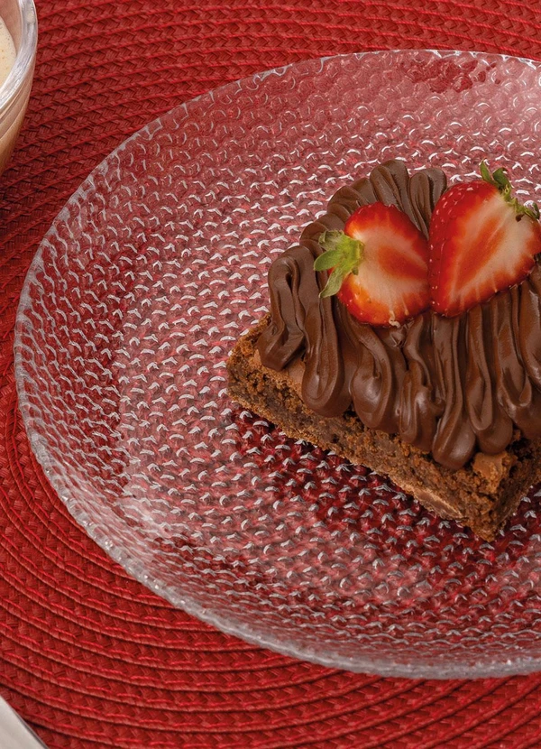 Lar e Lazer - Prato para Sobremesa Em Vidro 2