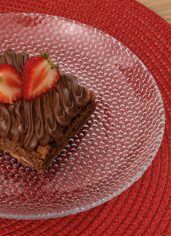 Lar e Lazer - Prato para Sobremesa Em Vidro 3