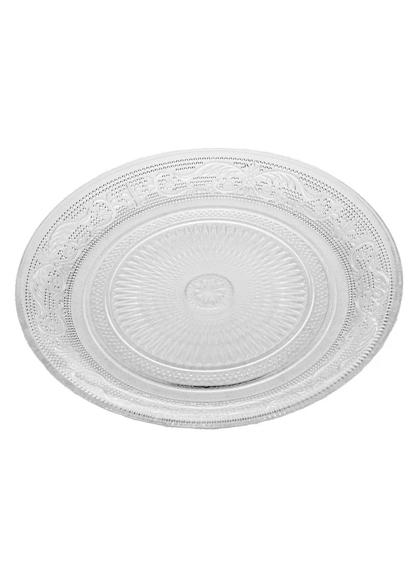 Lar e Lazer - Prato Raso de Vidro Angel Em Vidro