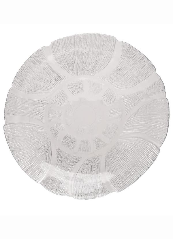 Prato Raso Lunar (Em Vidro) 20cm - 1 Pe�a