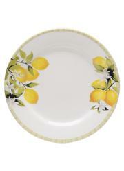 Prato Raso Siciliano 24cm Branco em Cer�mica