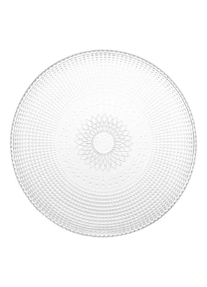 Lar e Lazer - Prato Sobremesa Vidro Oriental 19 Cm - LAR E LAZER