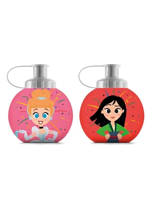 Mor - Squeeze Bola Princesas Colorido 250 Ml - MOR