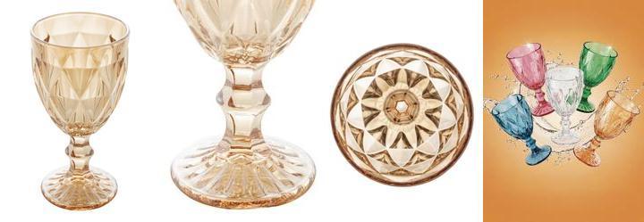 Ta�a de �gua Diamond 325ml �mbar 1 Pe�a