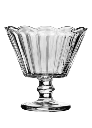 Lar e Lazer - Taça para Sobremesa de Vidro Flor 150ml - Lyor - LAR E LAZER