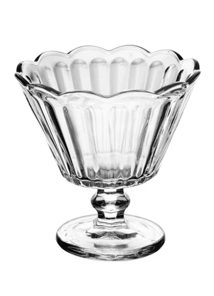 Lar e Lazer - Taça para Sobremesa de Vidro Flor 150ml - Lyor - LAR E LAZER