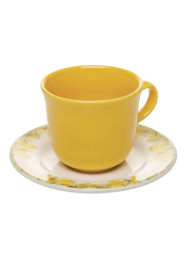 Lar e Lazer - Xícara de Chá com Pires Siciliano Sortida 2