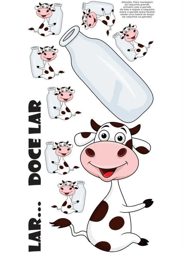 Lar e Lazer - Adesivo Decorativo Lar Doce Lar Vaquinha 2