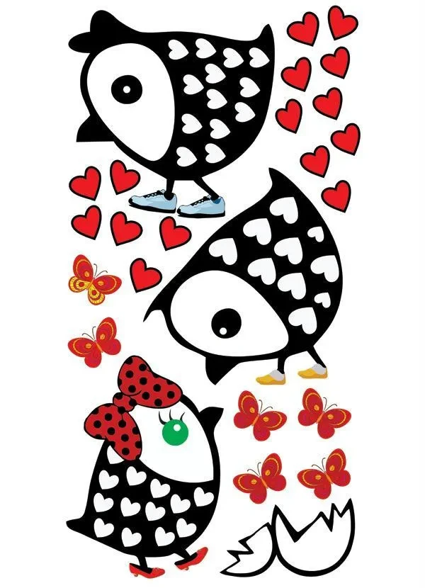 Lar e Lazer - Adesivo Decorativo Pintinhos Carijó 2