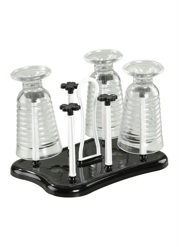 Lar e Lazer - Escorredor de Copos Flor 1 Peça 2