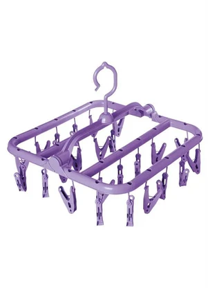 Lar e Lazer - Mini Varal Multiuso 26 Prendedores Sortido - LAR E LAZER