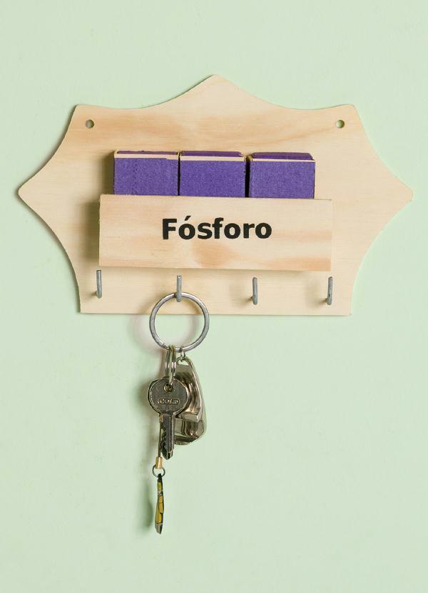 Lar e Lazer - Porta Fósforos e Chaves