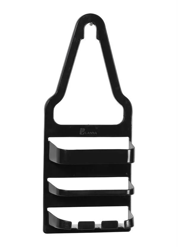 Lar e Lazer - Porta Shampoo Roma Preto 1 Peça 2