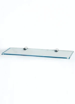 Lar e Lazer - Prateleira Multiuso Reta Prata 1 Peça - LAR E LAZER