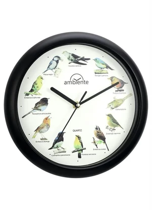 Lar e Lazer - Relógio de Parede Pássaros 1 Peça - LAR E LAZER