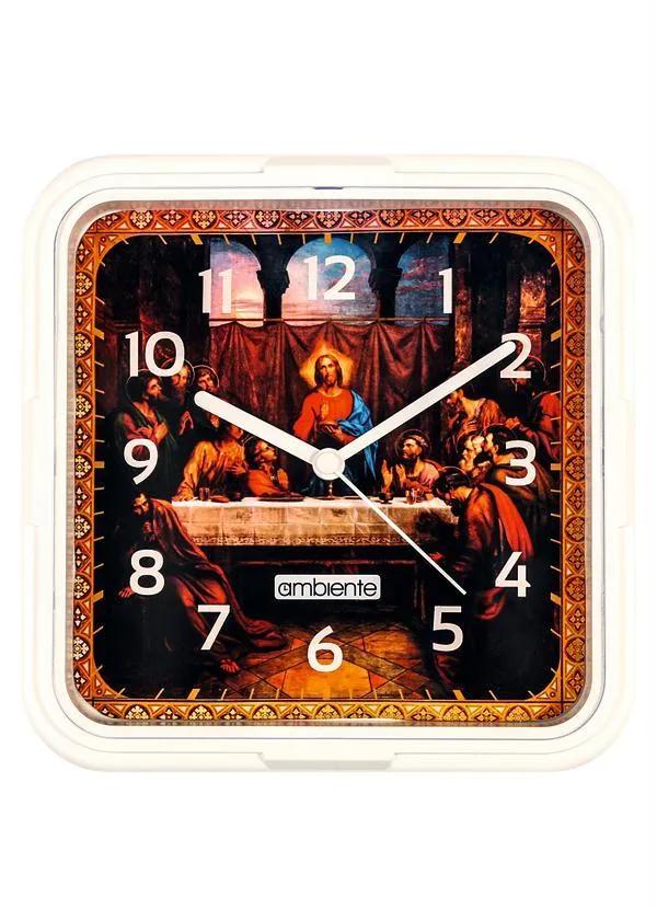 Lar e Lazer - Relógio Quadrado de Parede