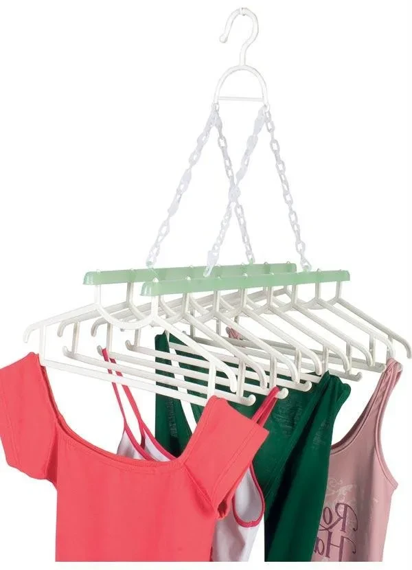 Lar e Lazer - Varal de Roupas com Cabides Sortido 1 Peça 2