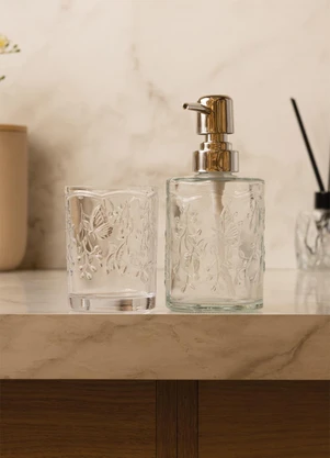 Lar e Lazer - Kit para Banheiro New Butterfly 2 Peças - LAR E LAZER