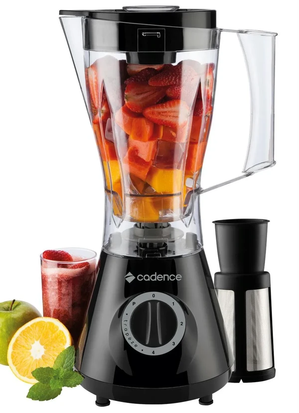 Cadence - Liquidificador Trapeze Preto 127v 2