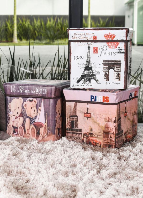 Lar e Lazer - Puff Dobrável Adapt