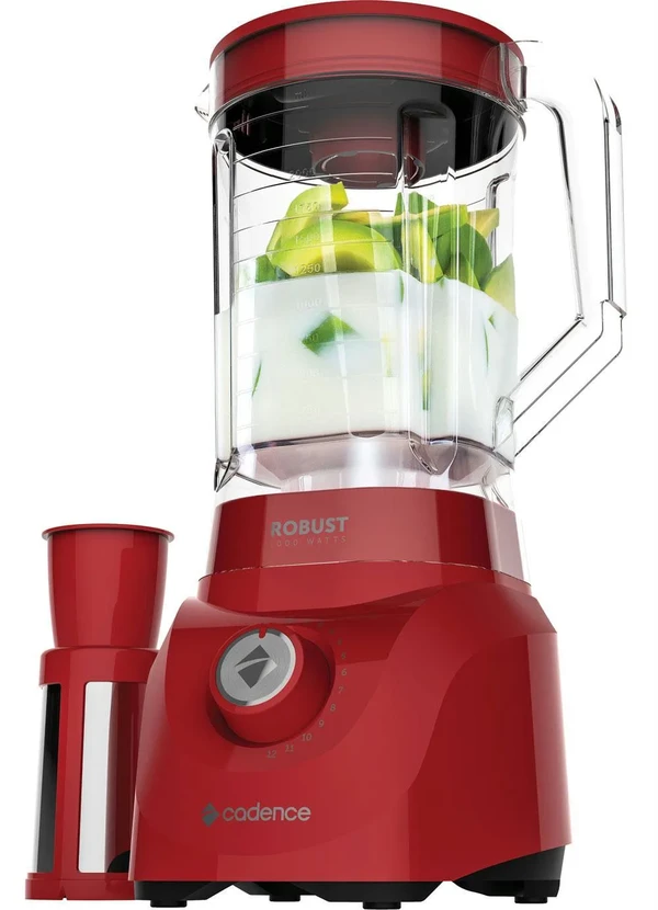Lar e Lazer - Liquidificador Robust Vermelho 127 V