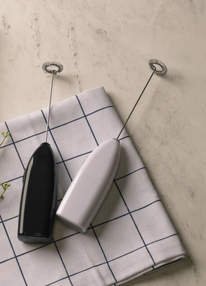 Lar e Lazer - Mini Mixer Elétrico Branca para Bebida - LAR E LAZER