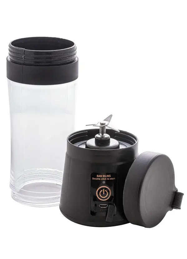 Lar e Lazer - Mixer Portátil com Entrada Usb Preto 3