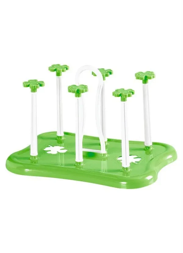 Lar e Lazer - Escorredor de Copos Verde 1 Peça