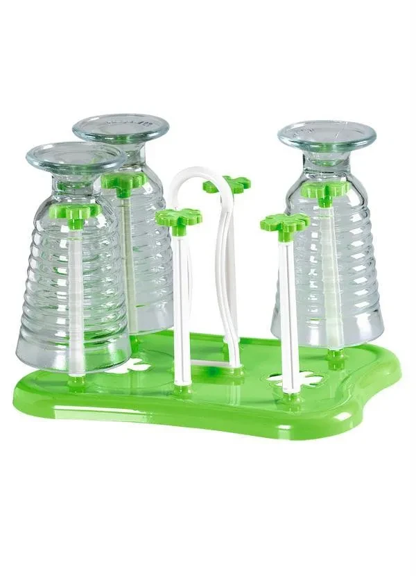 Lar e Lazer - Escorredor de Copos Verde 1 Peça 2