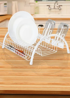 Lar e Lazer - Escorredor de Louças Paris Branco - LAR E LAZER