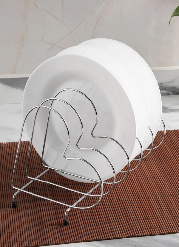 Lar e Lazer - Escorredor de Pratos Prata Coração