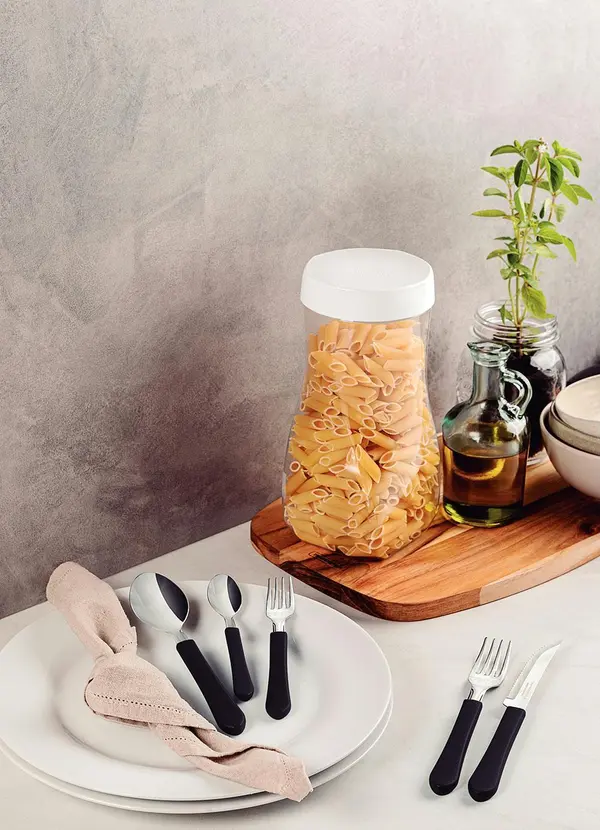 Tramontina - Faqueiro Leme Preto 20 Peças