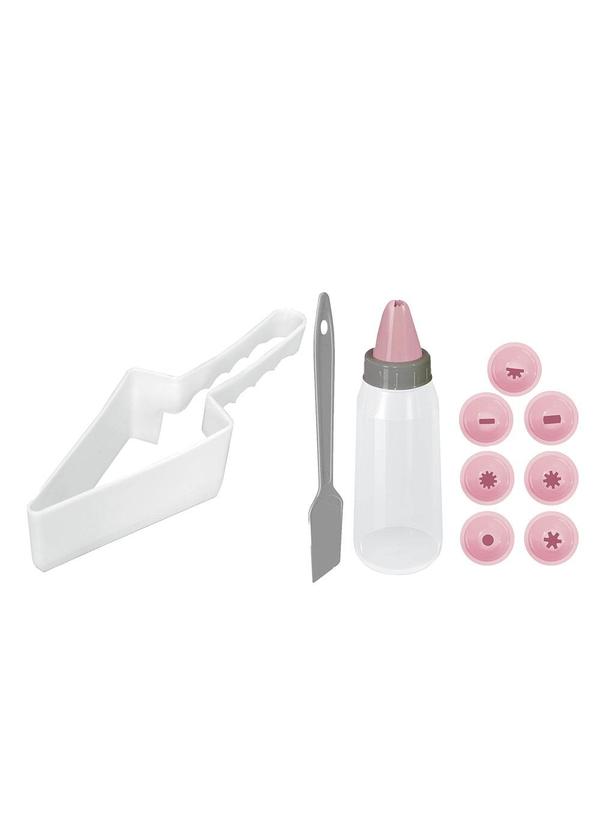 Kit Decorador de Bolo + Fatiador