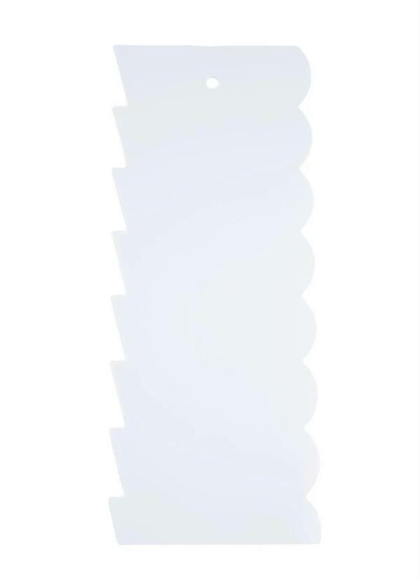 Lar e Lazer - Régua Decorativa Frisos Branca Nº 8 1