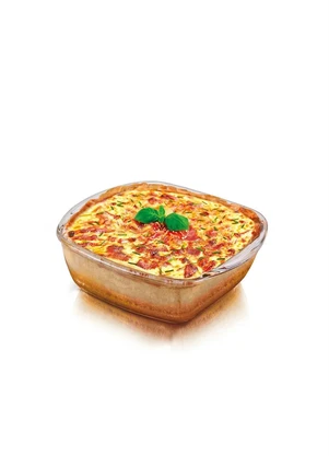 Marinex - Assadeira Quadrada Transparente 2,4 Litros - MARINEX