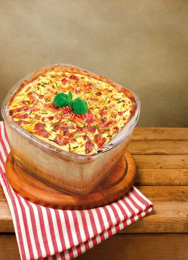 Marinex - Assadeira Quadrada Transparente 2,4 Litros 3