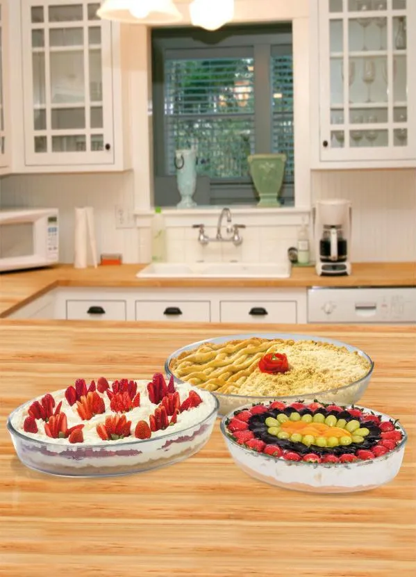 Marinex - Kit 3 Assadeiras Ovais