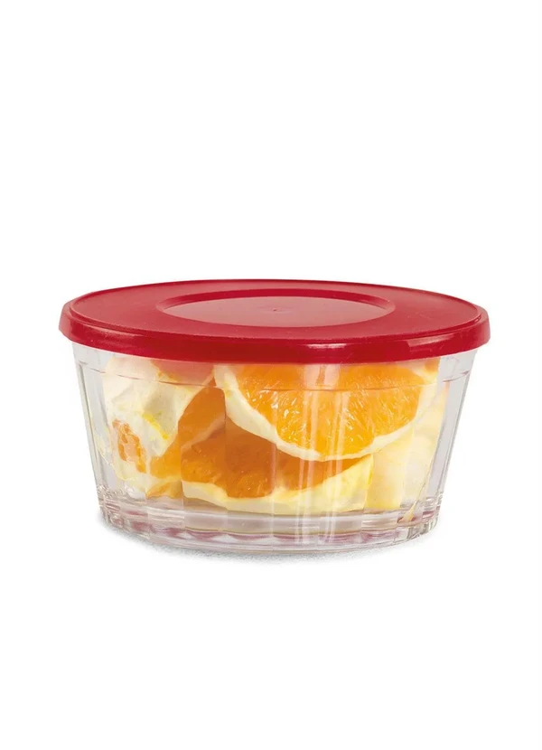 Lar e Lazer - Tigela Americana com Tampa Em Vidro 615 Ml