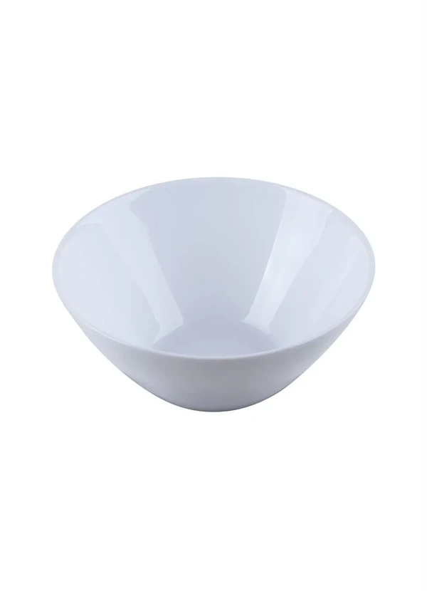 Lar e Lazer - Tigela Opaline Branca em Vidro 840 Ml 3