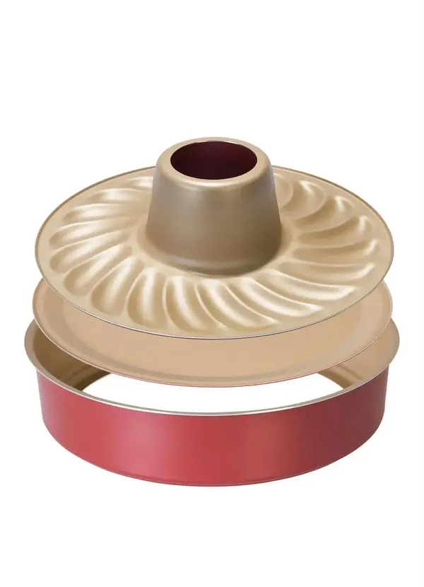 Tramontina - Forma com Fundo Removível Vermelha 1 Peça 3