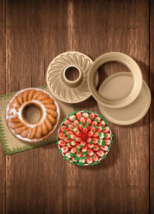 Tramontina - Forma com Fundo Removível Vermelha 1 Peça 6