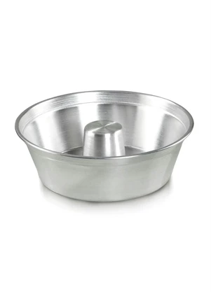 Lar e Lazer - Forma para Bolo Alumínio 24 cm - LAR E LAZER